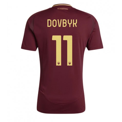 Dres AS Roma Artem Dovbyk #11 Domaci 2024-25 Kratak Rukav